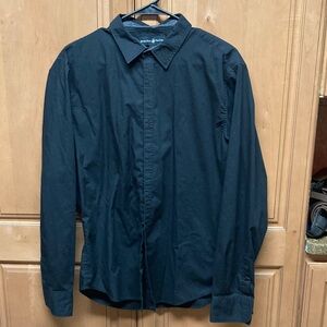 Beverly Hills Polo Club Black Dress Shirt